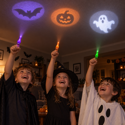 Pocket Phantom™ Halloween Finger Projectors