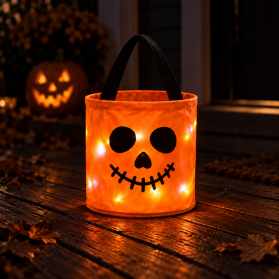 Glowpail™ LED Halloween Candy Bucket