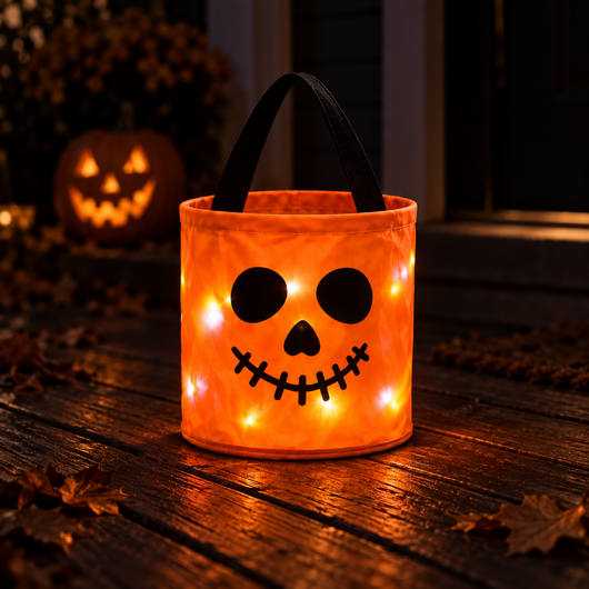 Glowpail™ LED Halloween Candy Bucket