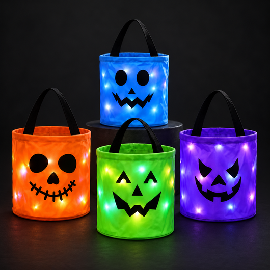 Glowpail™ LED Halloween Candy Bucket