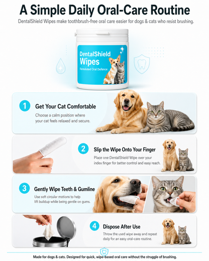 Don’t Wait Until Bad Breath Turns Into a Dental Problem with DentalShield™ Wipes - LOURONA